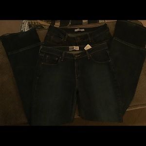 2 pair Levi’s - 12 Med